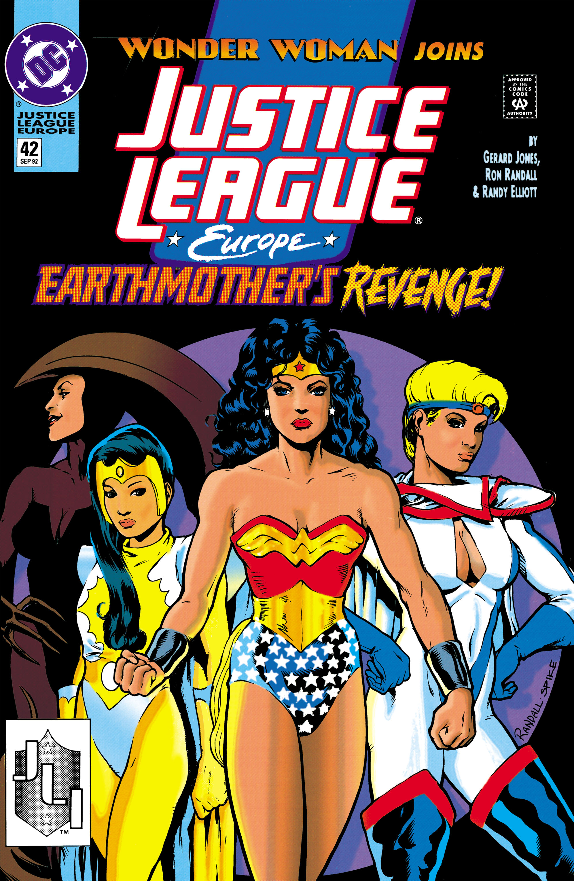 Justice League Europe (1989) #42 cover