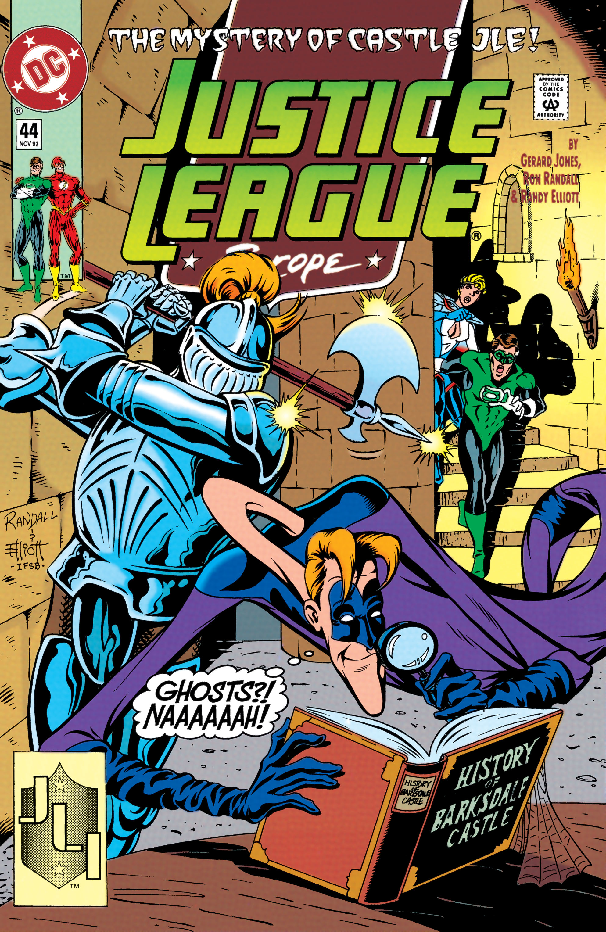 Justice League Europe (1989) #44 cover