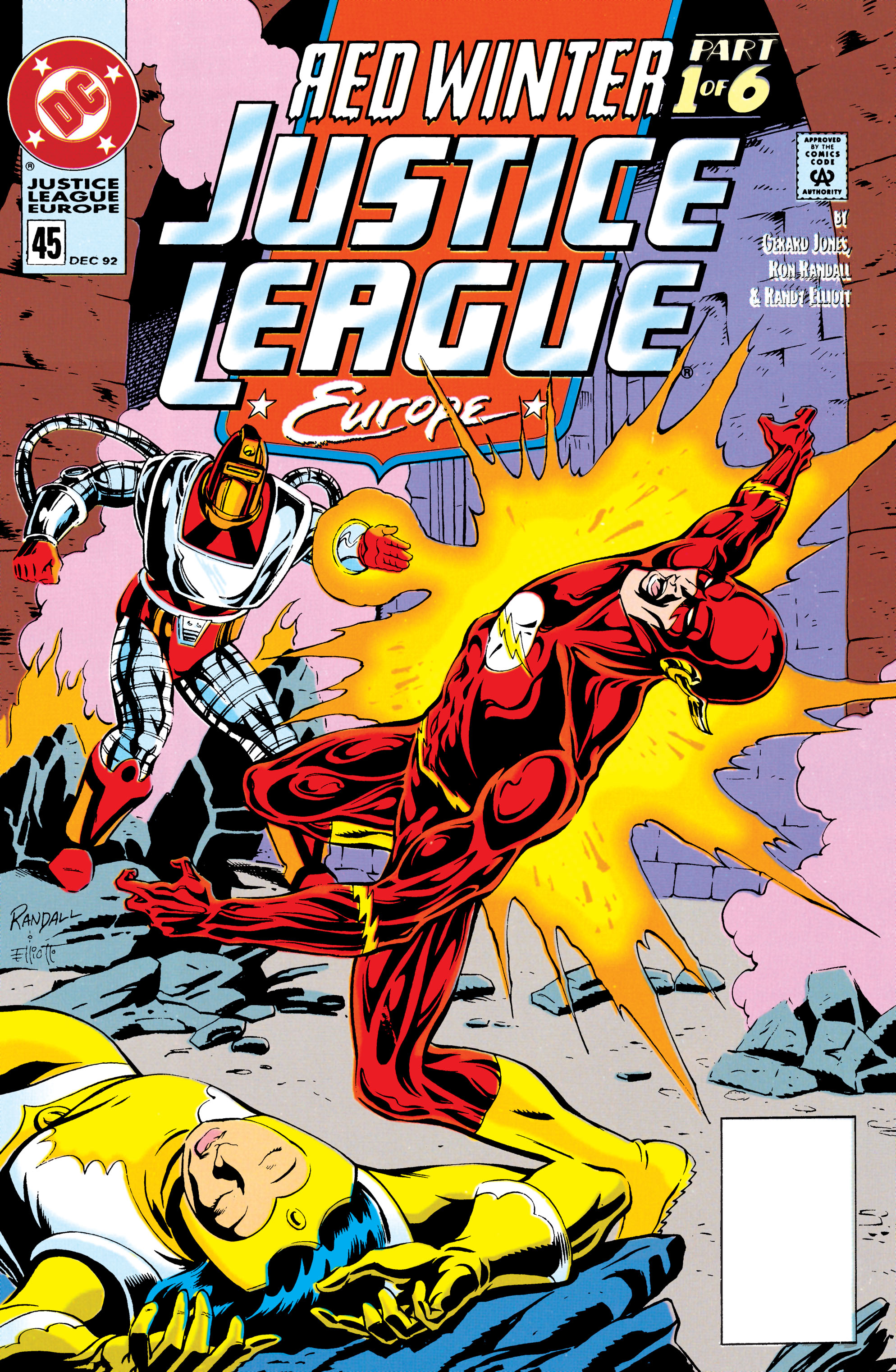 Justice League Europe (1989) #45 cover