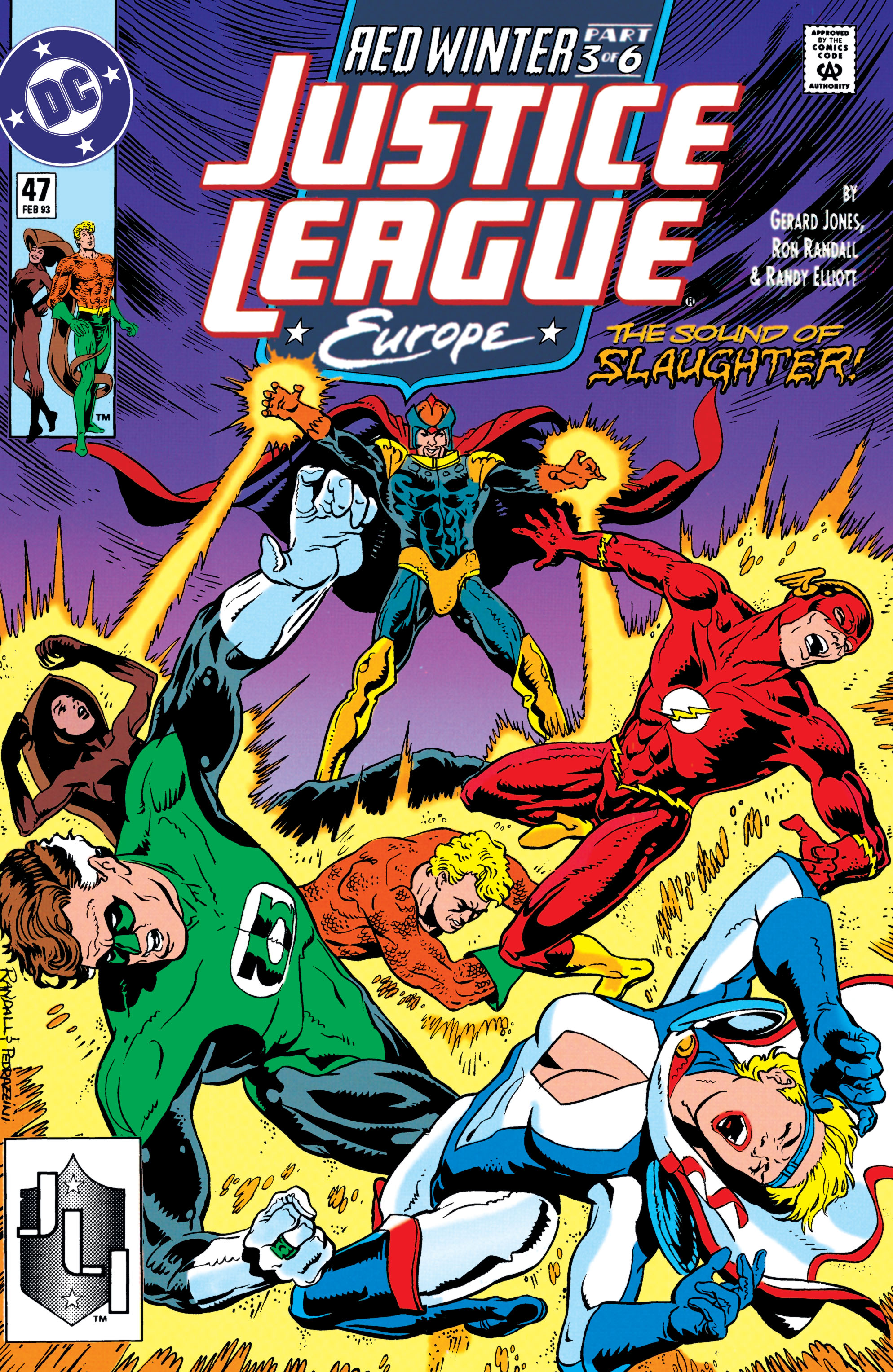 Justice League Europe (1989) #47 cover