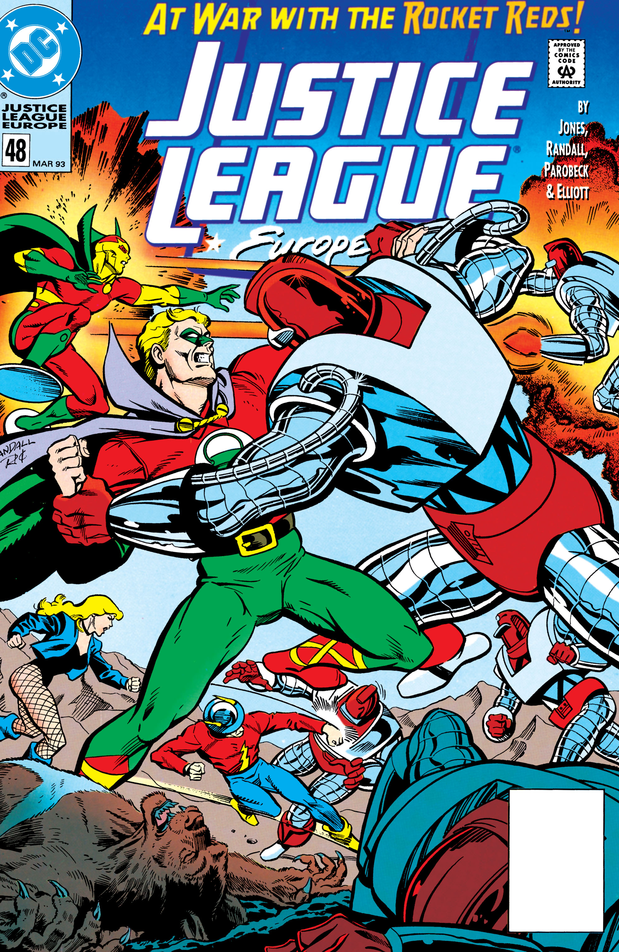 Justice League Europe (1989) #48 cover