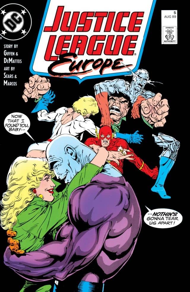 Cover of Justice League Europe
