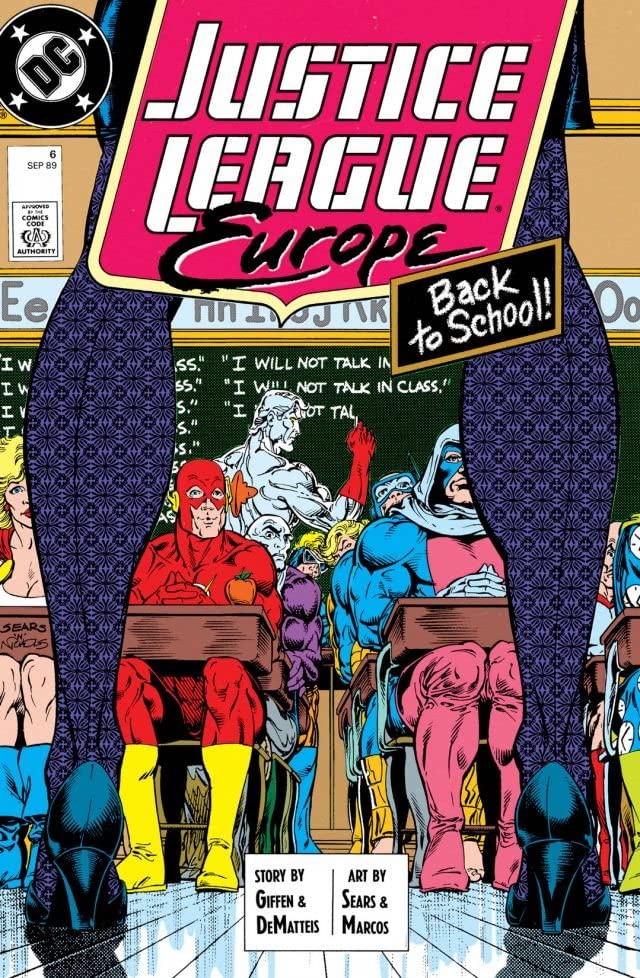 Cover of Justice League Europe