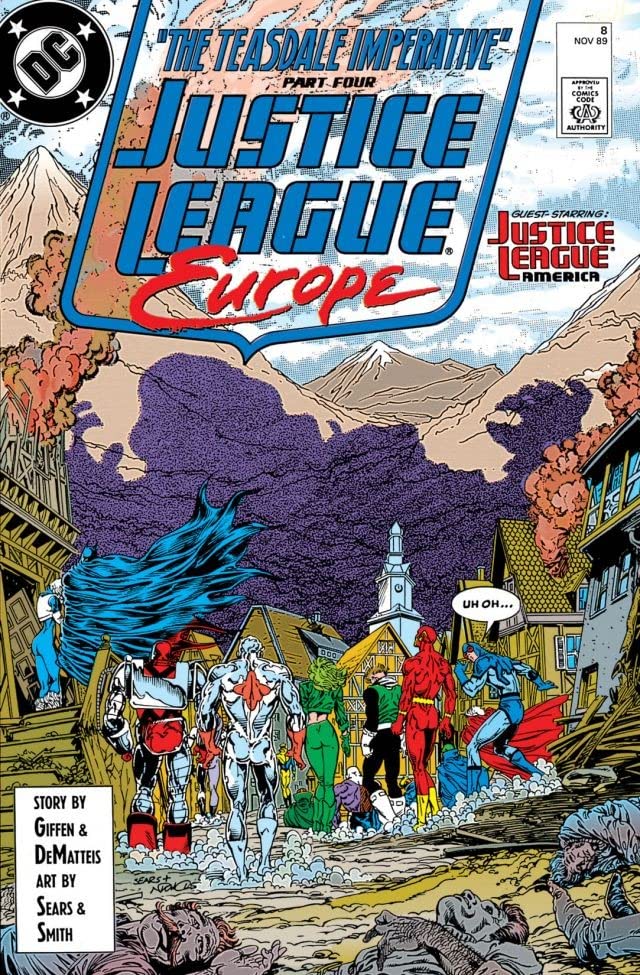 Cover of Justice League Europe