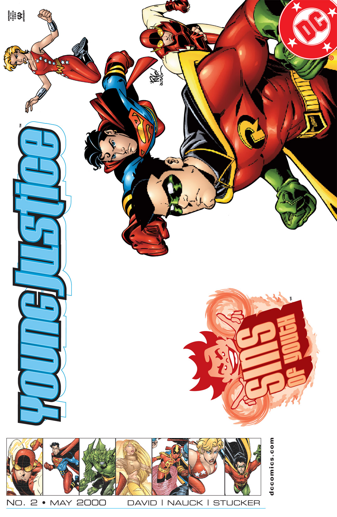 Cover of Young Justice: Sins of Youth #2