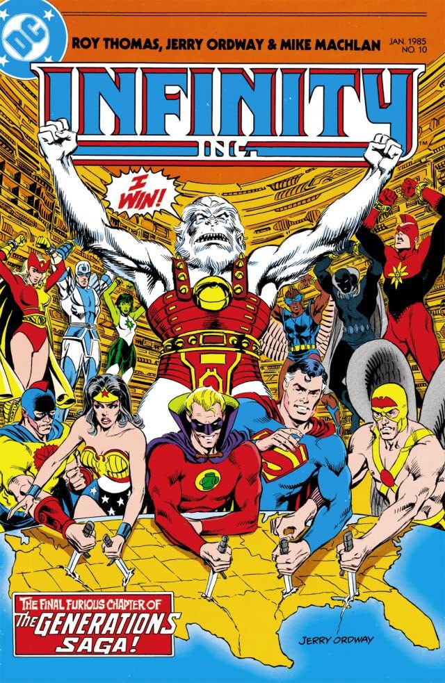 Infinity, Inc. (1984) #10 cover