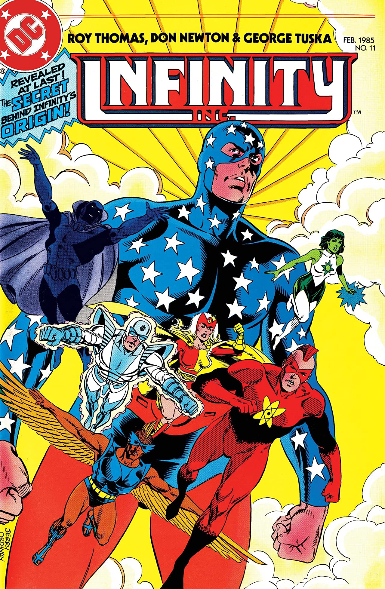 Infinity, Inc. (1984) #11 cover