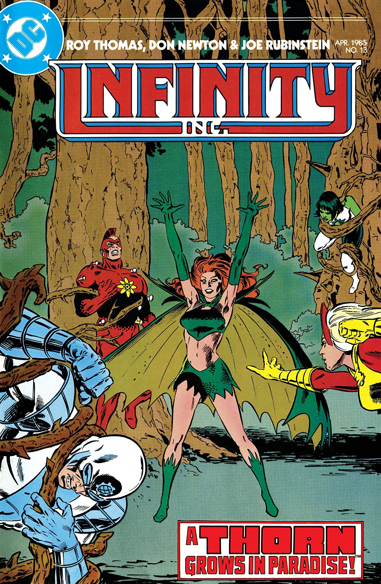 Infinity, Inc. (1984) #13 cover
