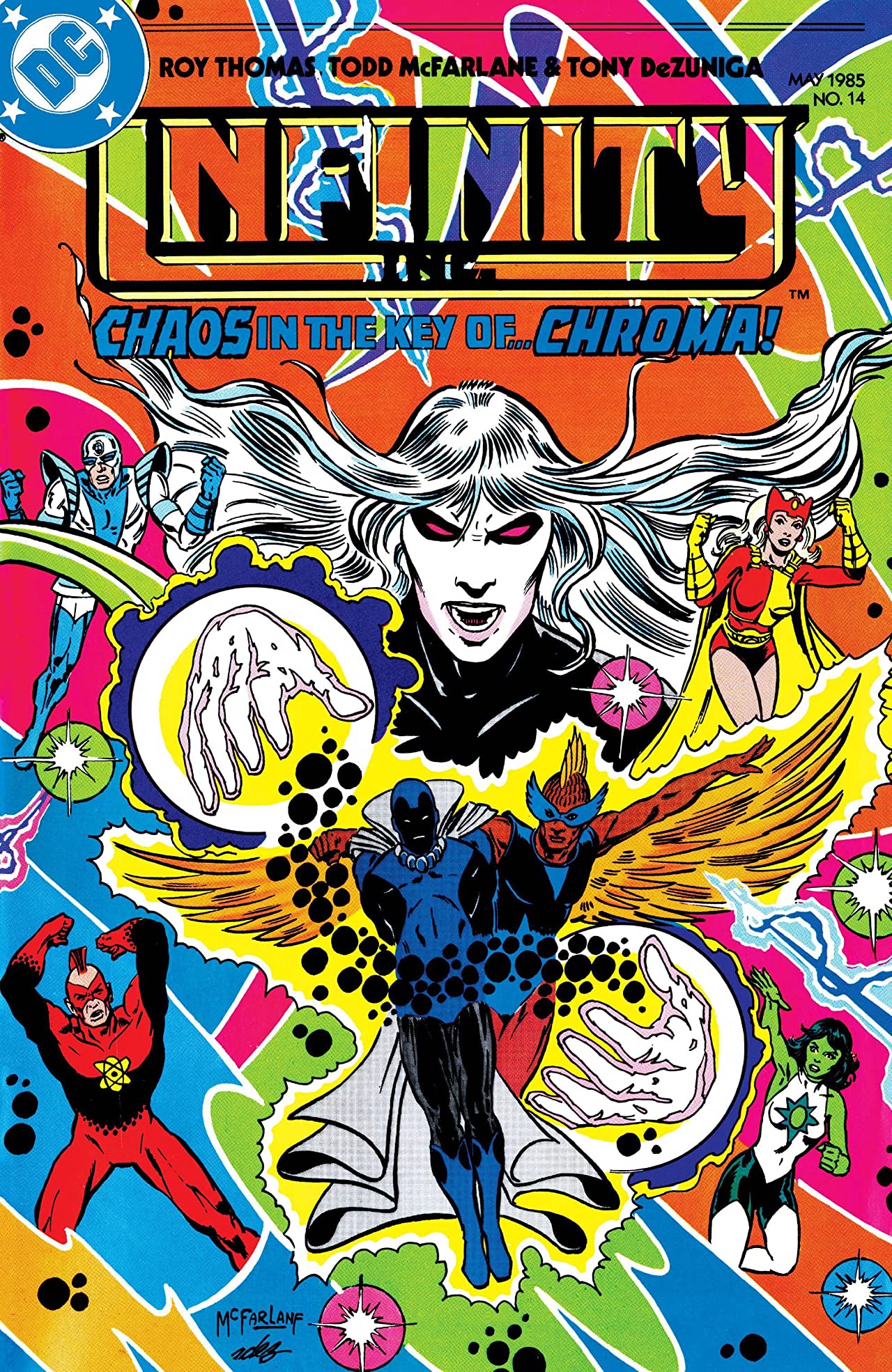Infinity, Inc. (1984) #14 cover