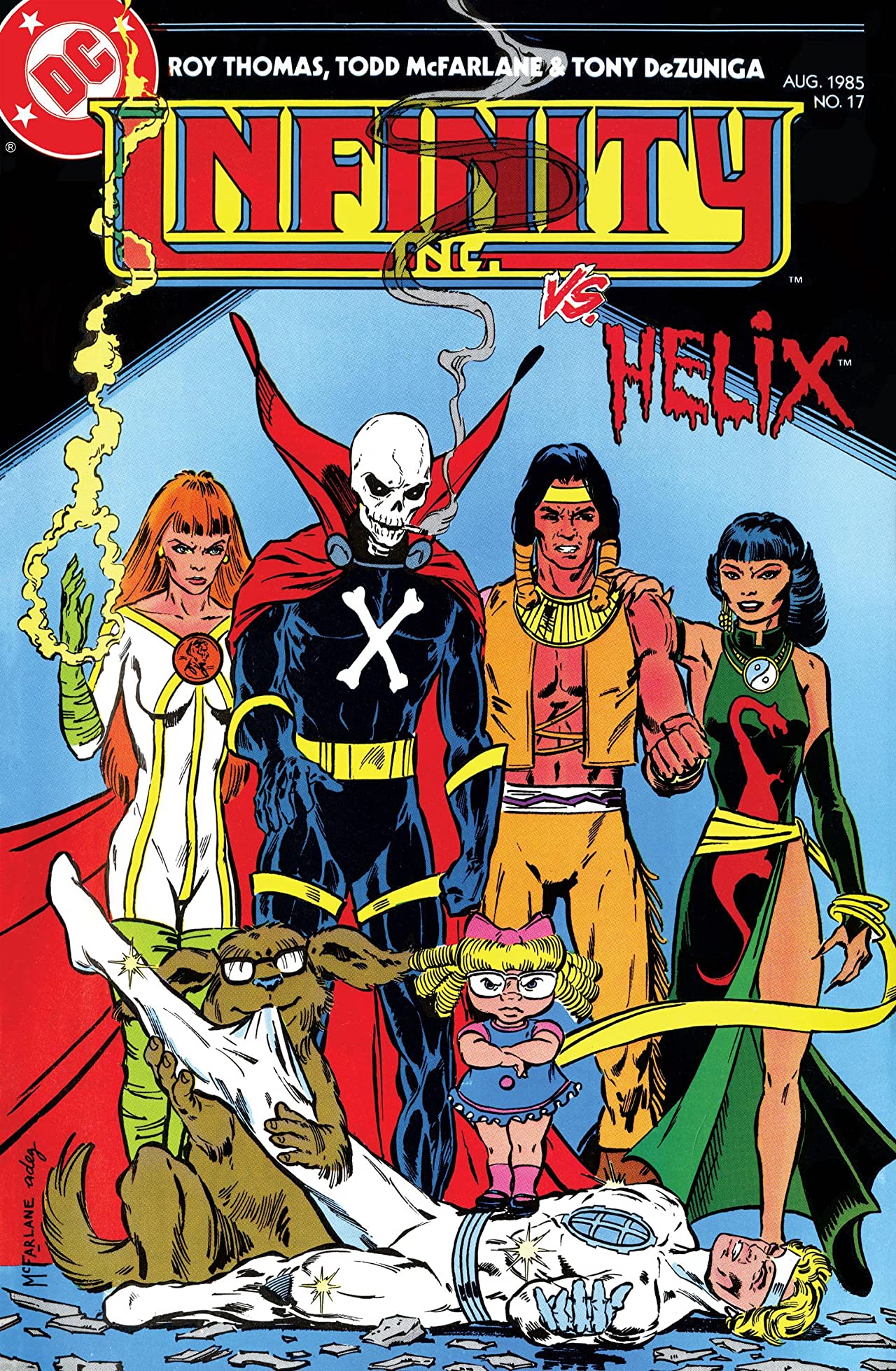 Infinity, Inc. (1984) #17 cover