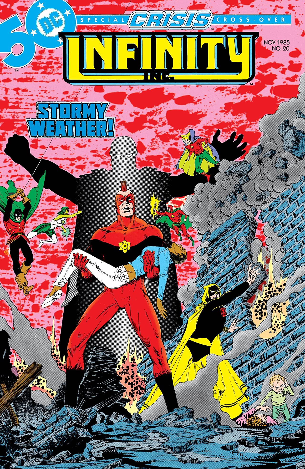Infinity, Inc. (1984) #20 cover