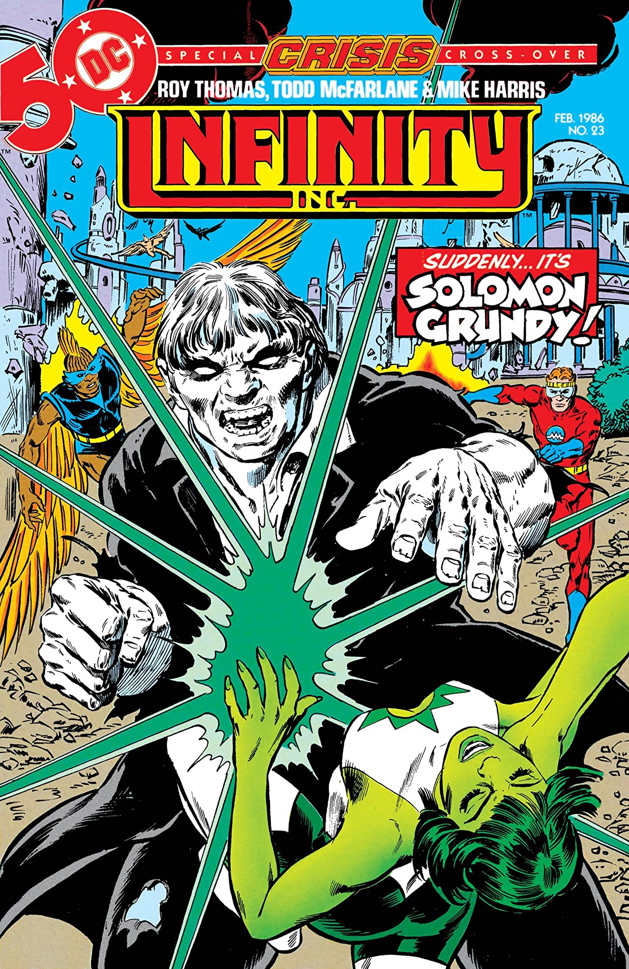 Infinity, Inc. (1984) #23 cover