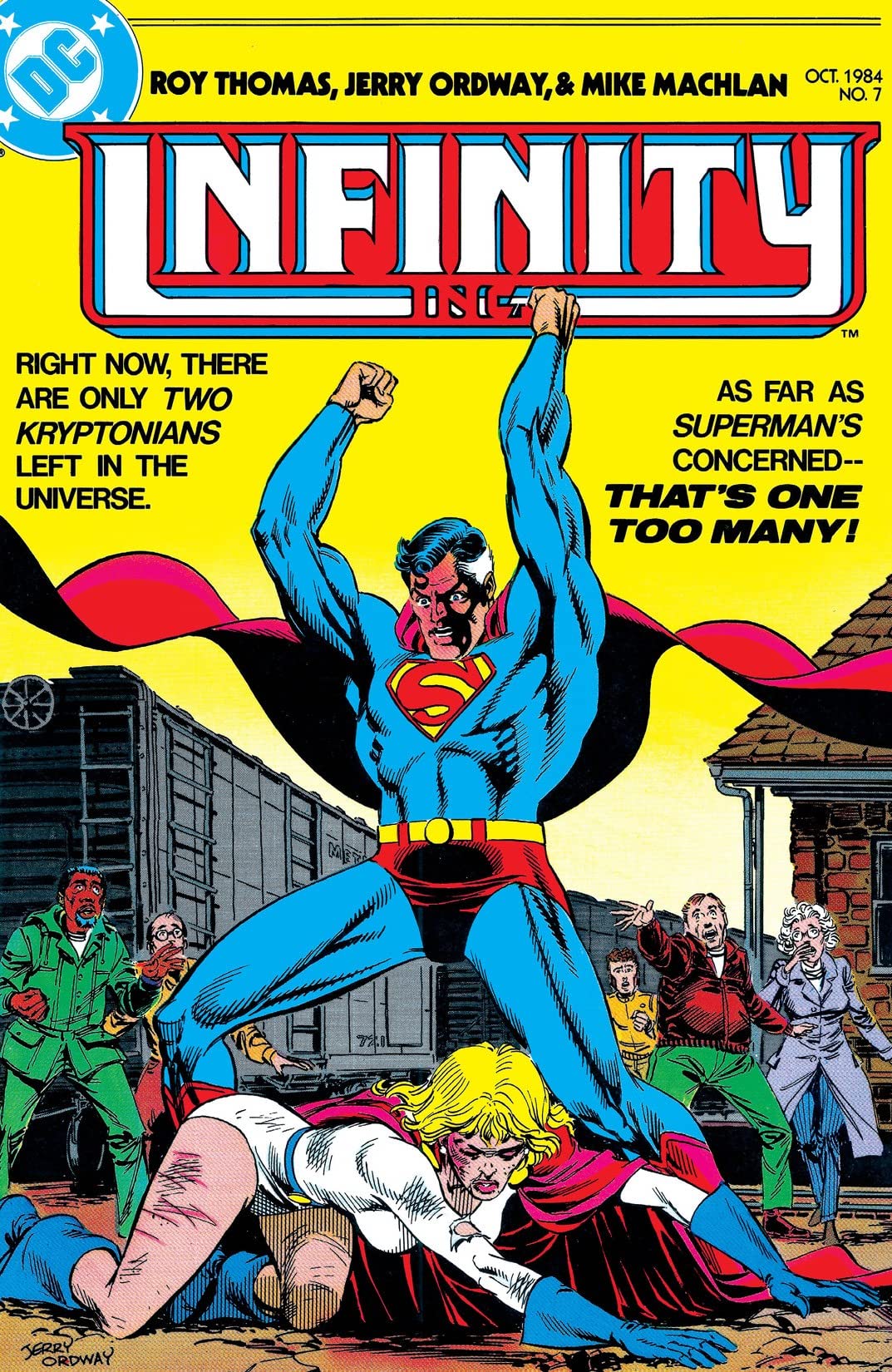 Infinity, Inc. (1984) #7 cover