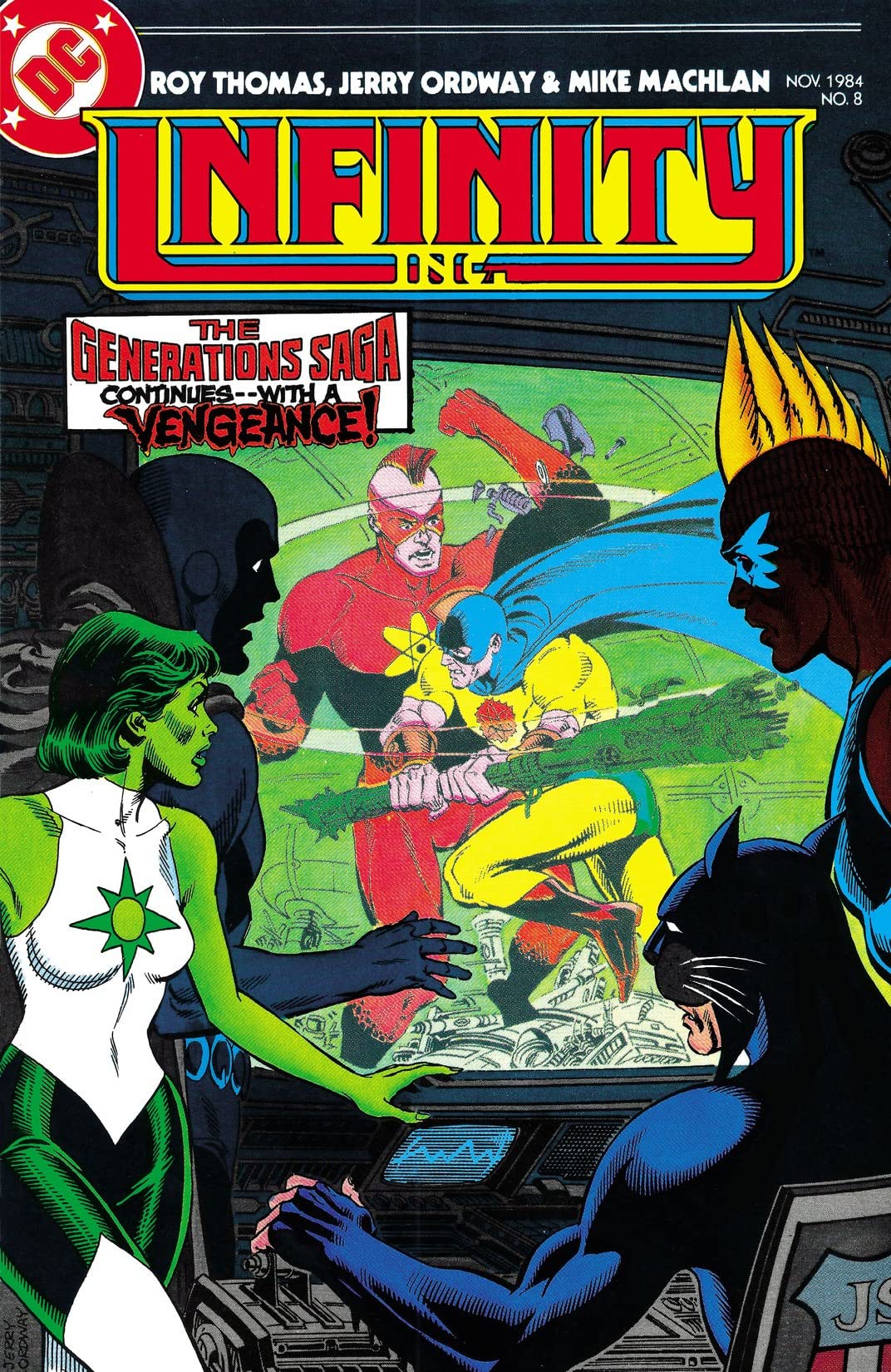 Infinity, Inc. (1984) #8 cover