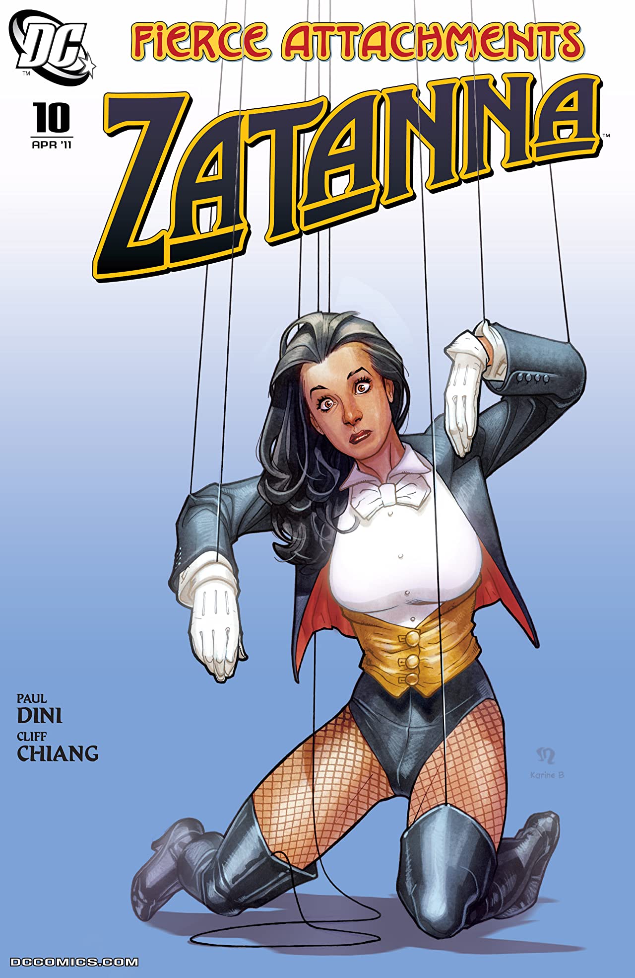 Zatanna (2010) #10 cover