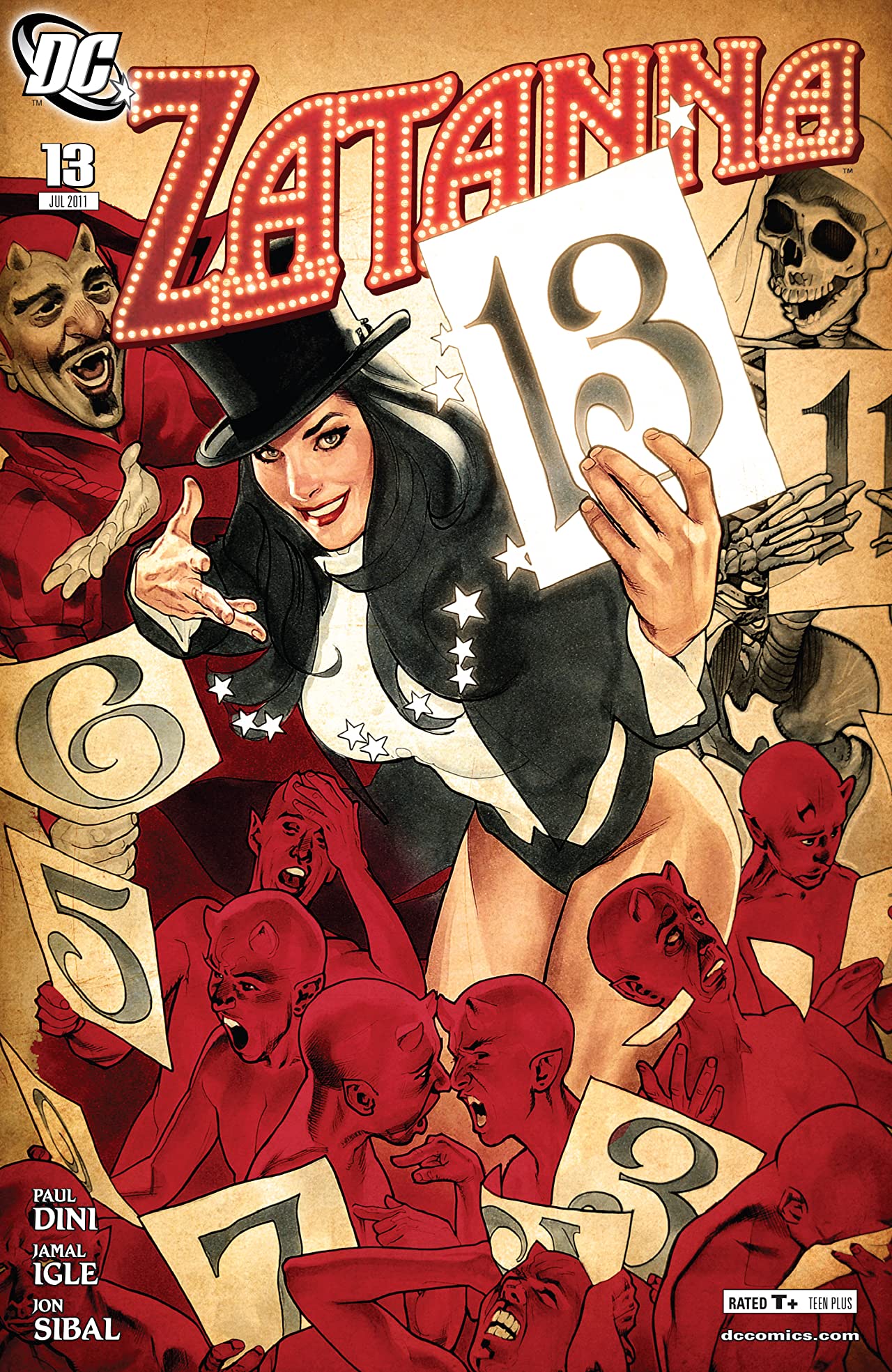 Zatanna (2010) #13 cover