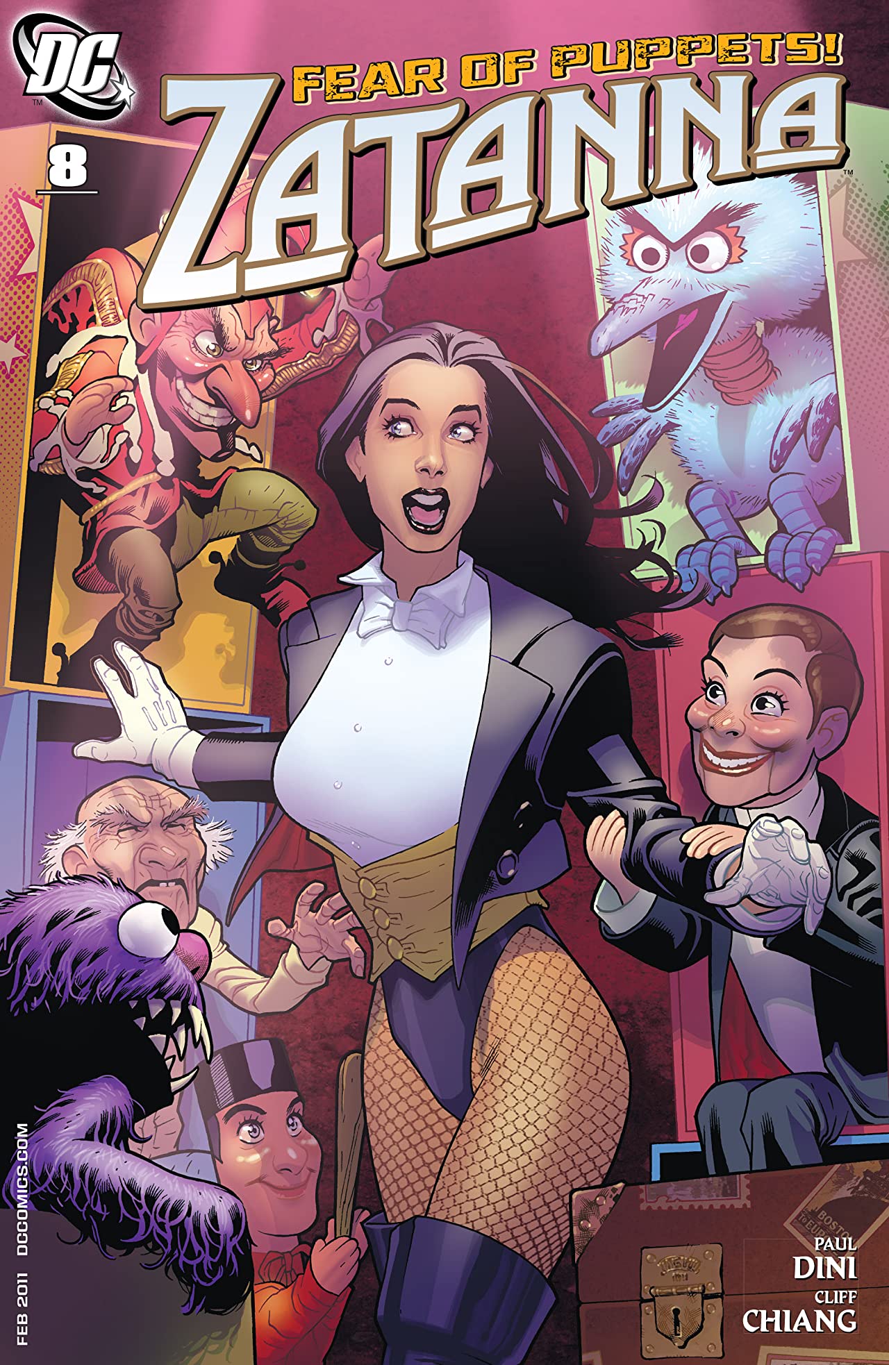 Zatanna (2010) #8 cover