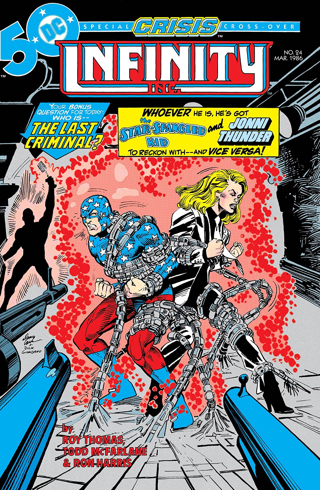 Infinity, Inc. (1984) #24 cover