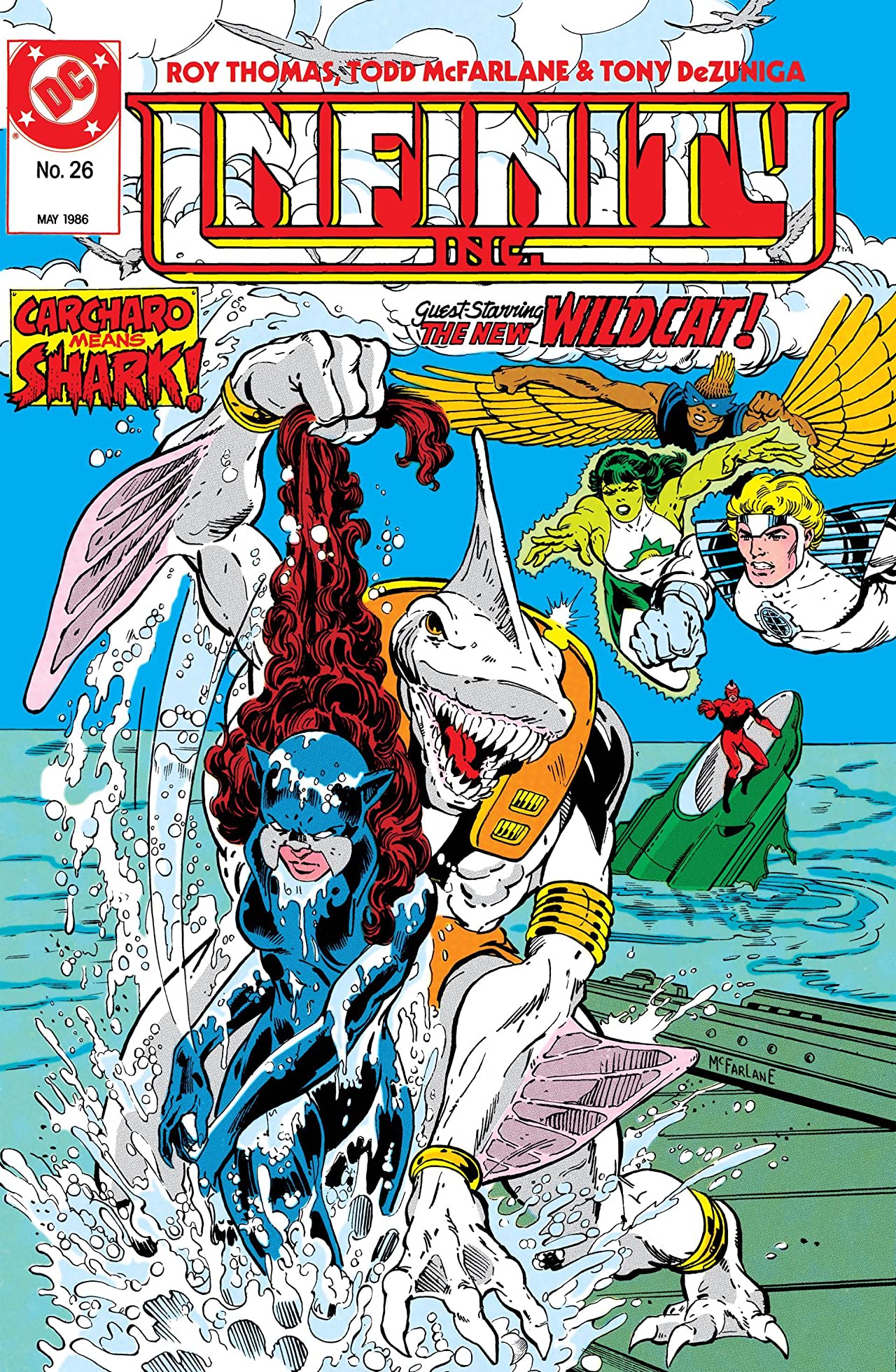 Infinity, Inc. (1984) #26 cover
