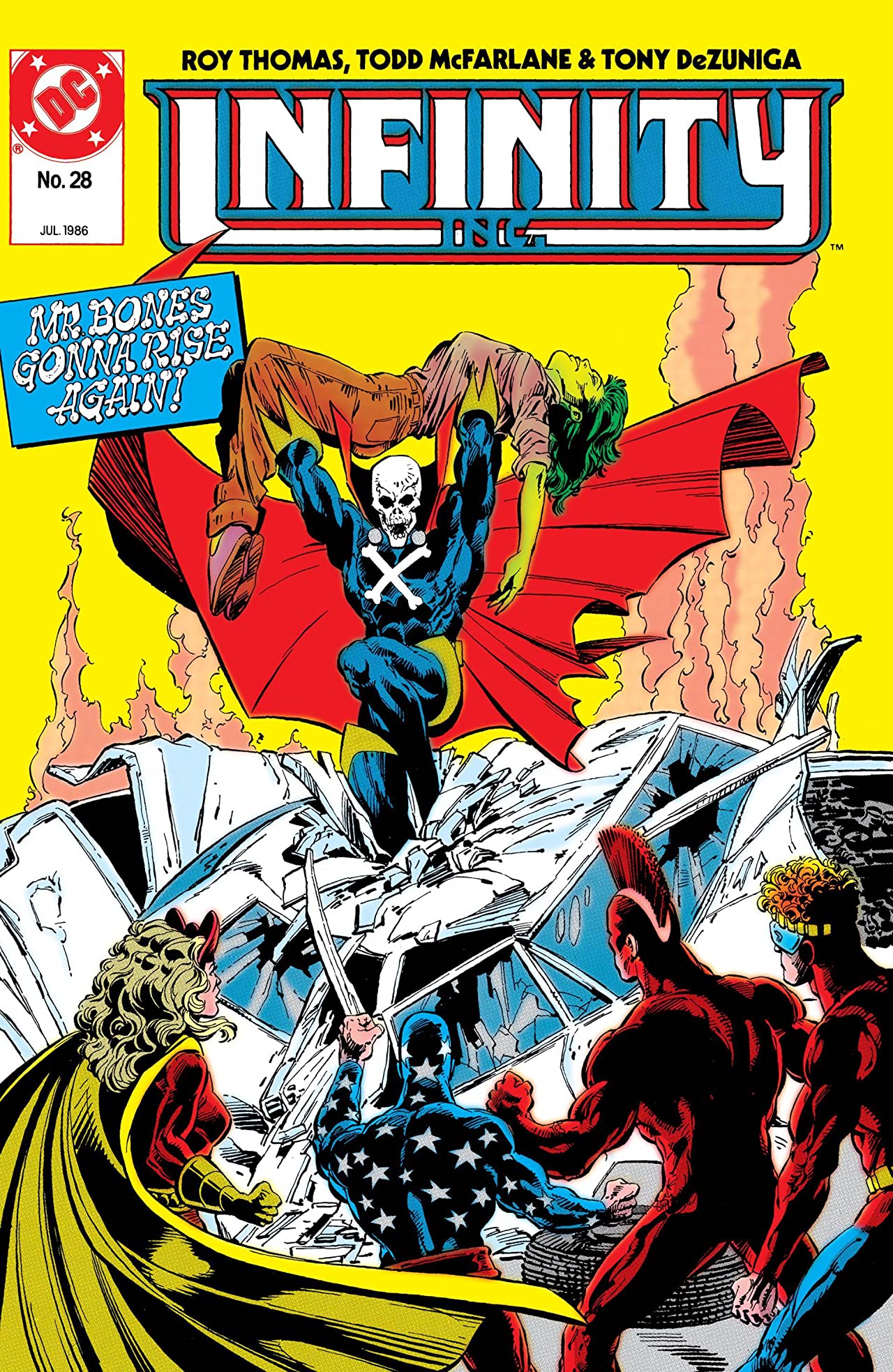 Infinity, Inc. (1984) #28 cover