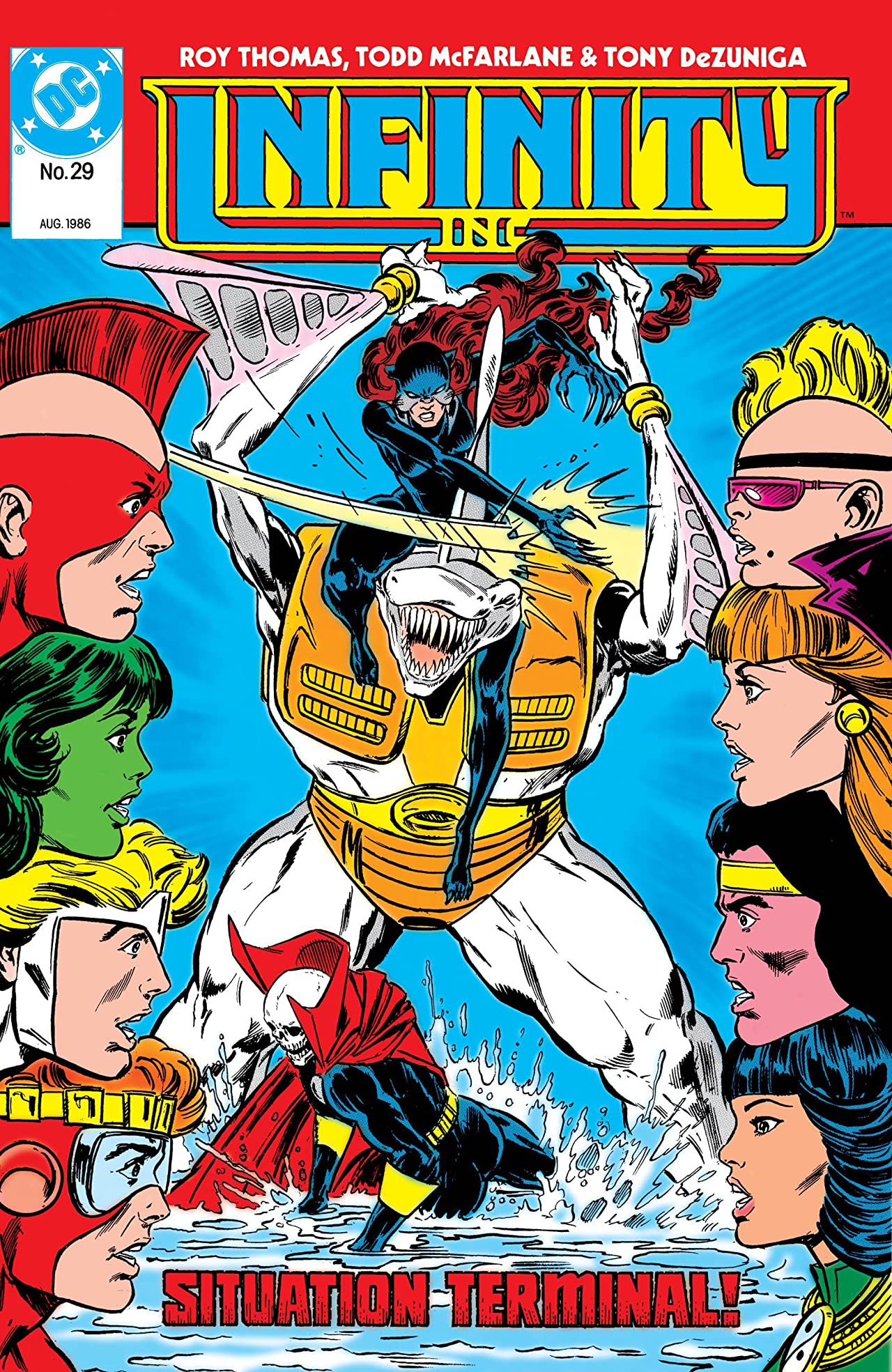 Infinity, Inc. (1984) #29 cover