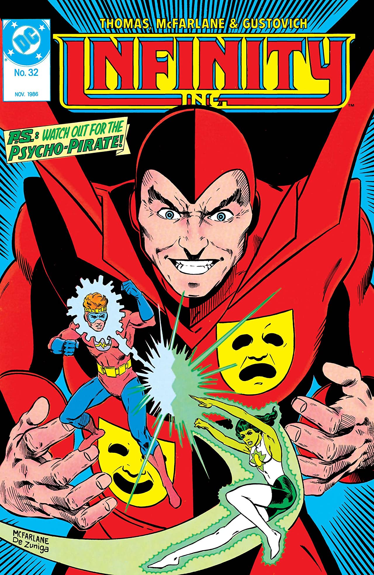 Infinity, Inc. (1984) #32 cover
