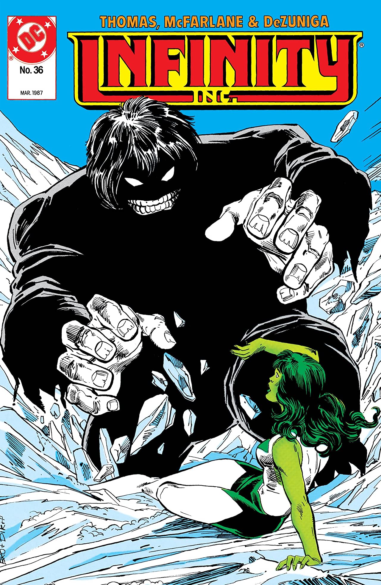 Infinity, Inc. (1984) #36 cover