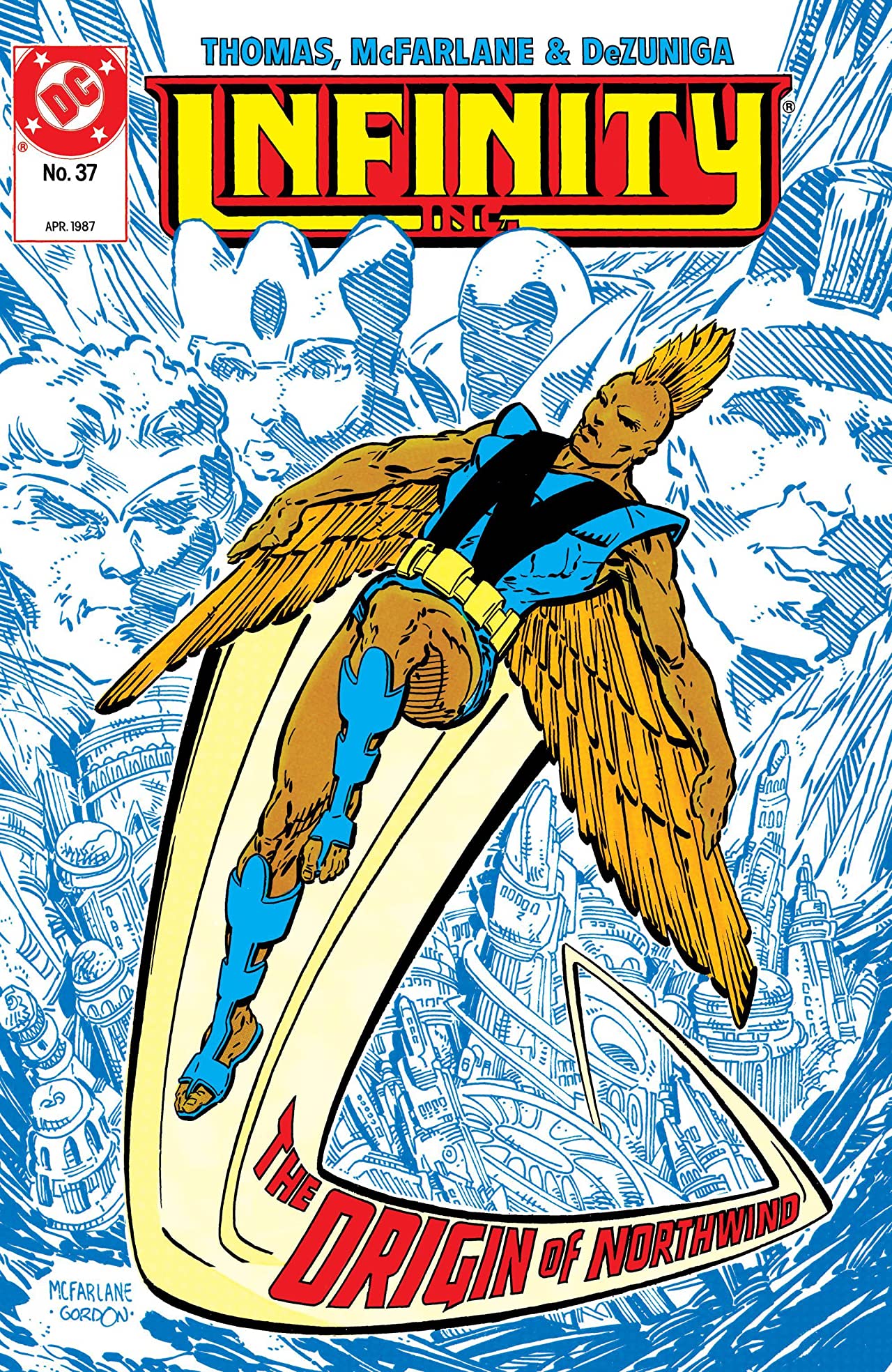 Infinity, Inc. (1984) #37 cover
