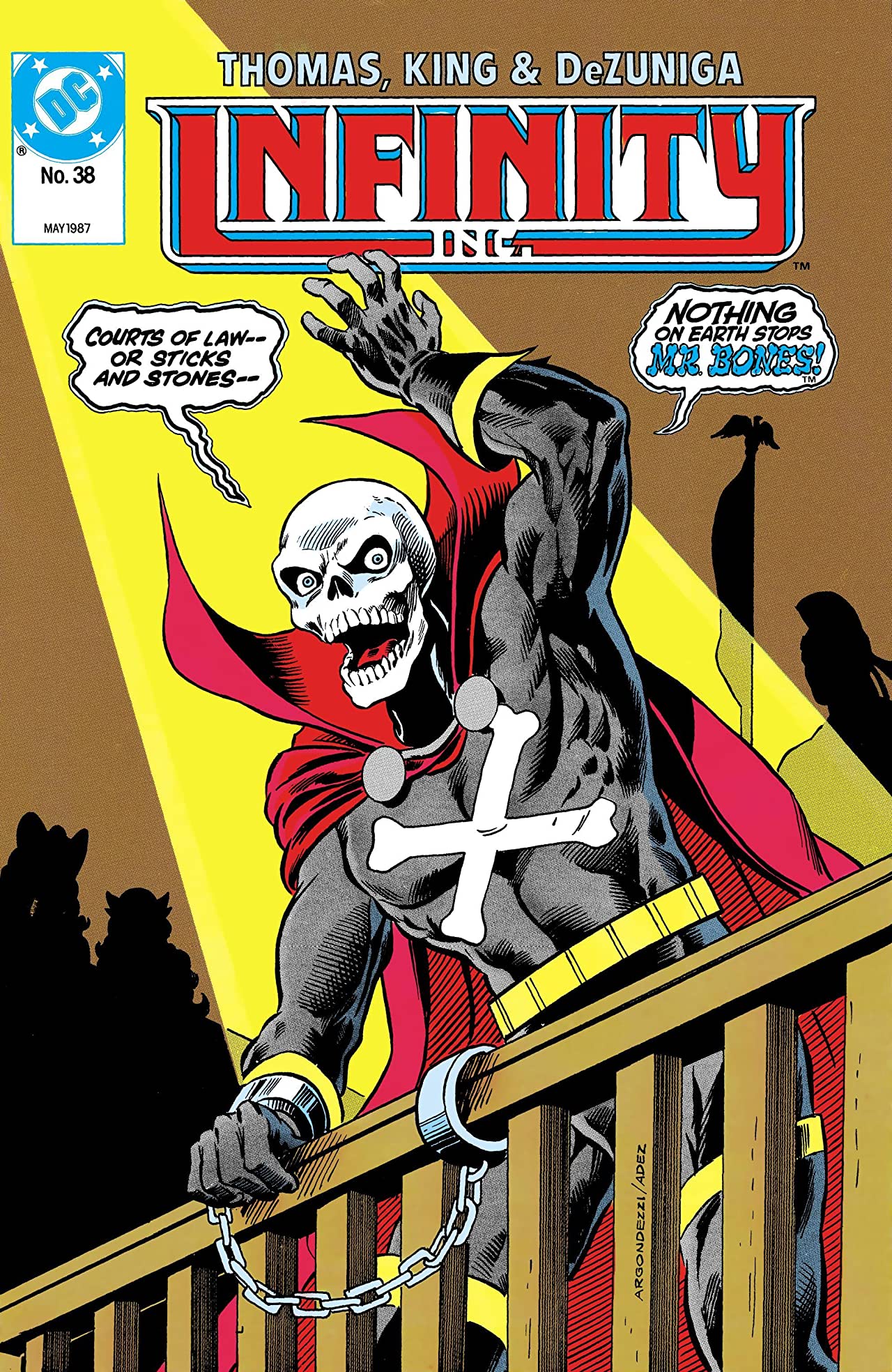 Infinity, Inc. (1984) #38 cover