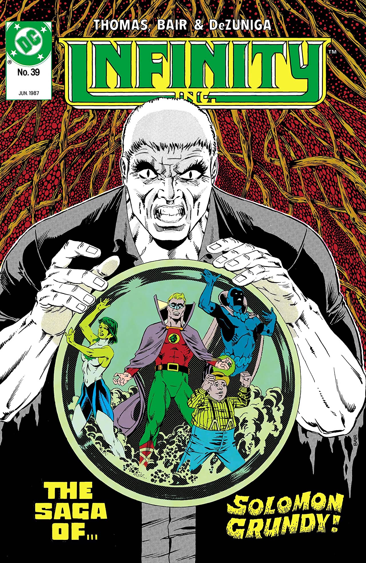 Infinity, Inc. (1984) #39 cover