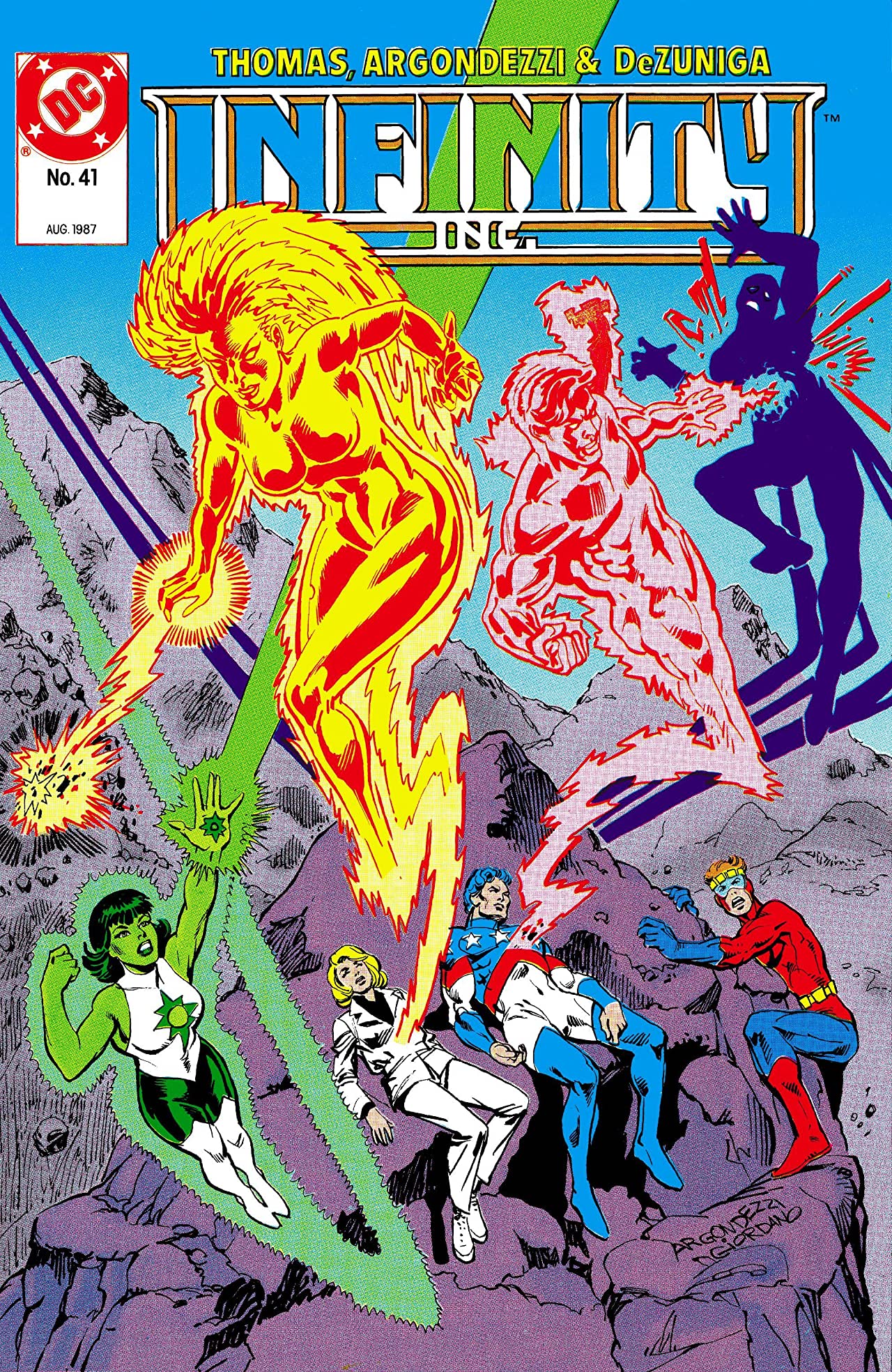 Infinity, Inc. (1984) #41 cover