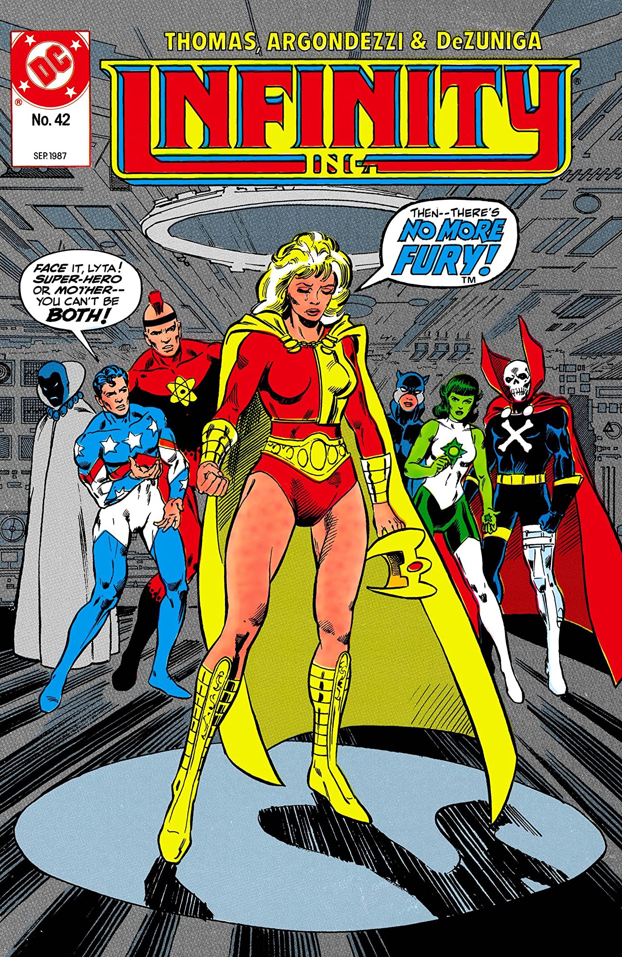 Infinity, Inc. (1984) #42 cover
