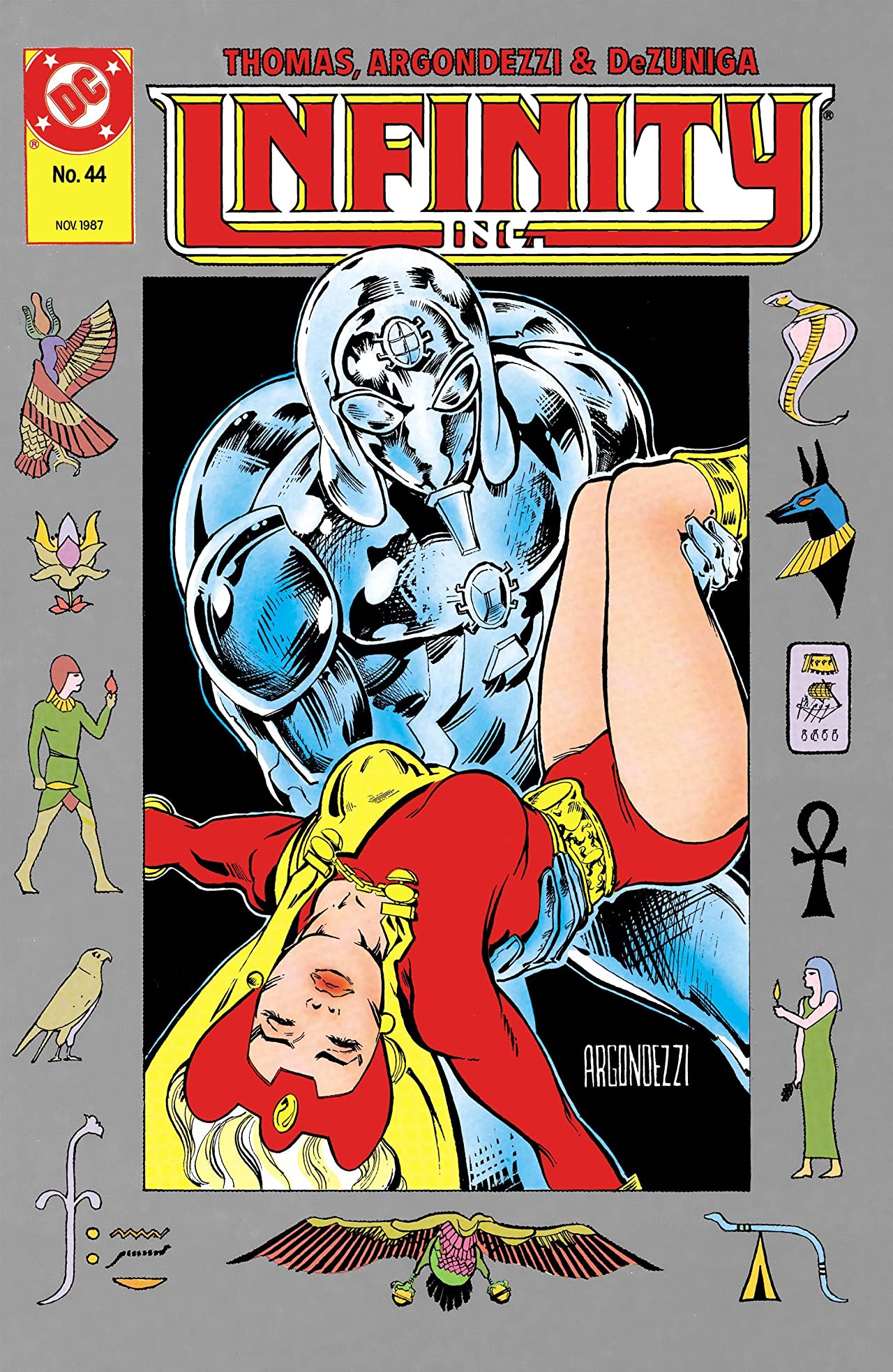 Infinity, Inc. (1984) #44 cover