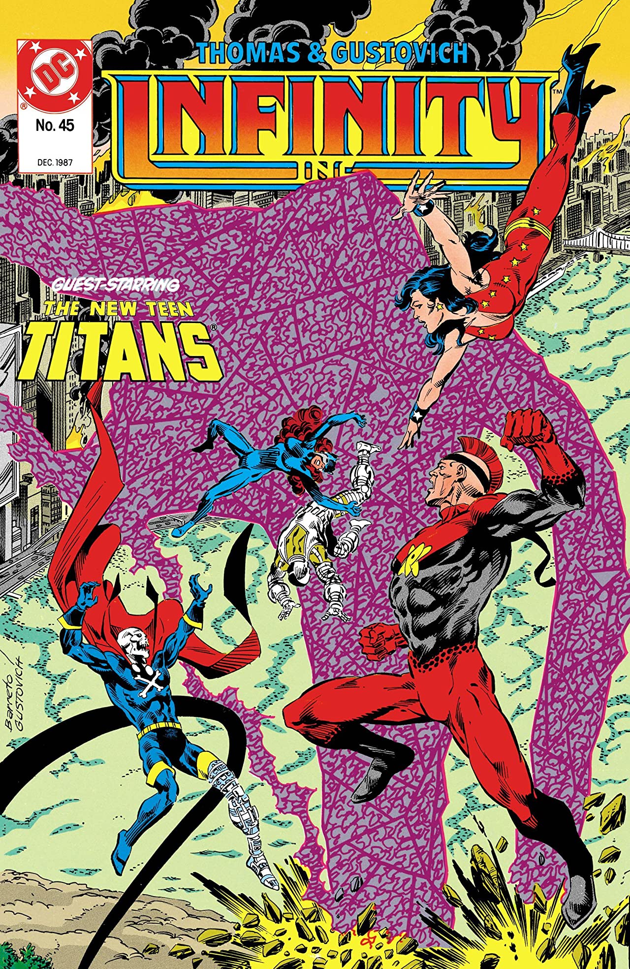 Infinity, Inc. (1984) #45 cover