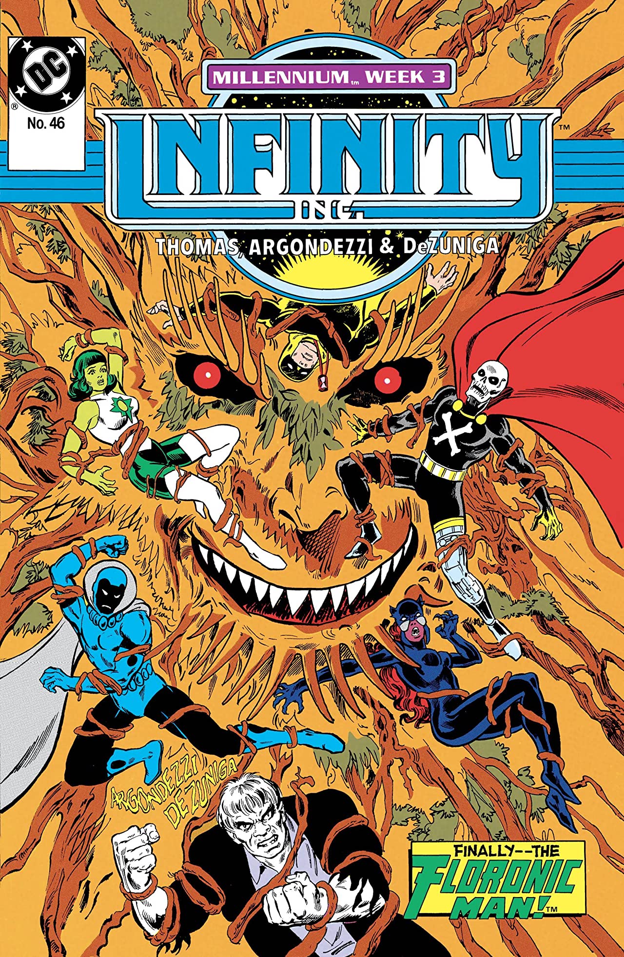 Infinity, Inc. (1984) #46 cover