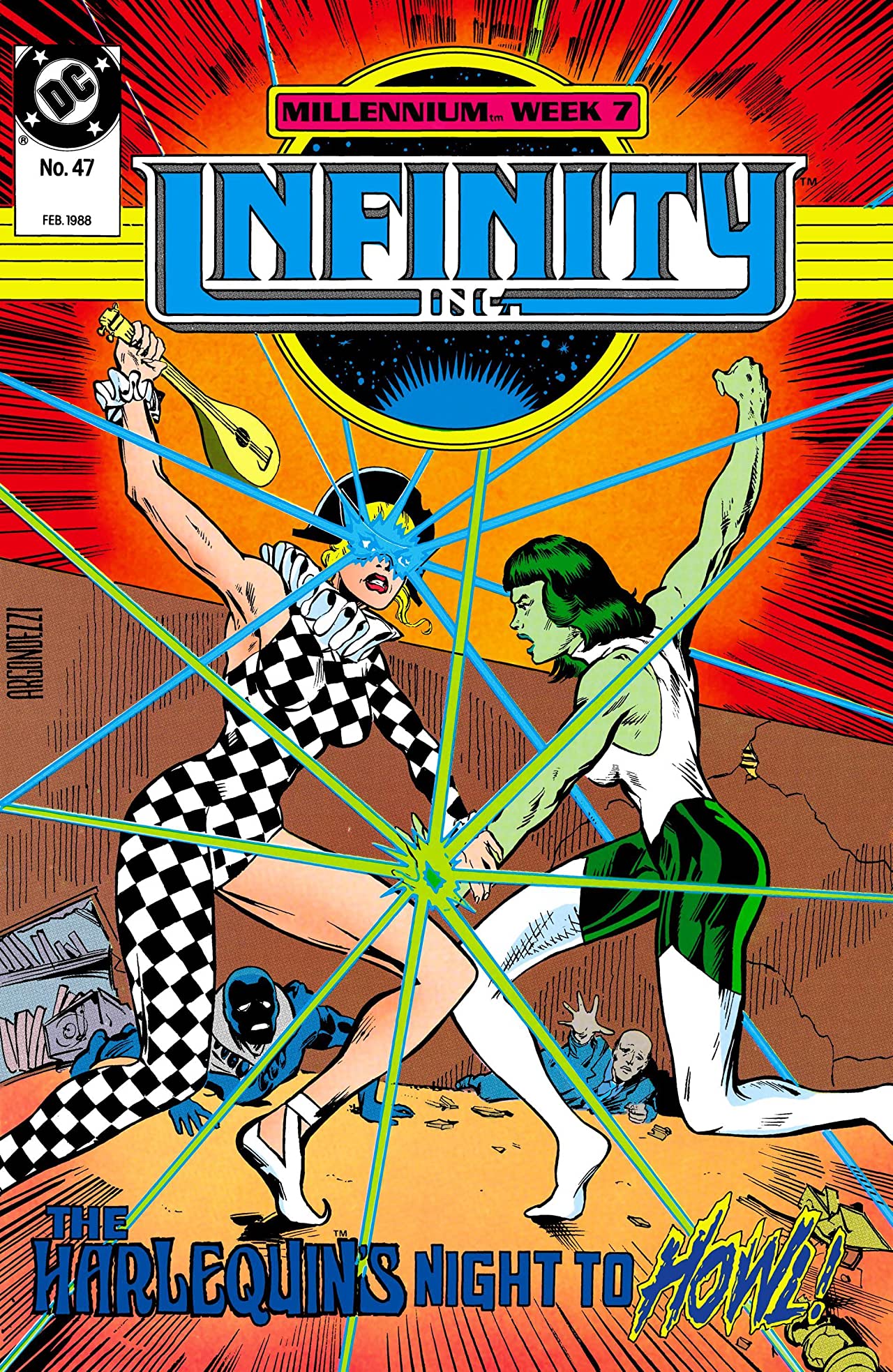 Infinity, Inc. (1984) #47 cover
