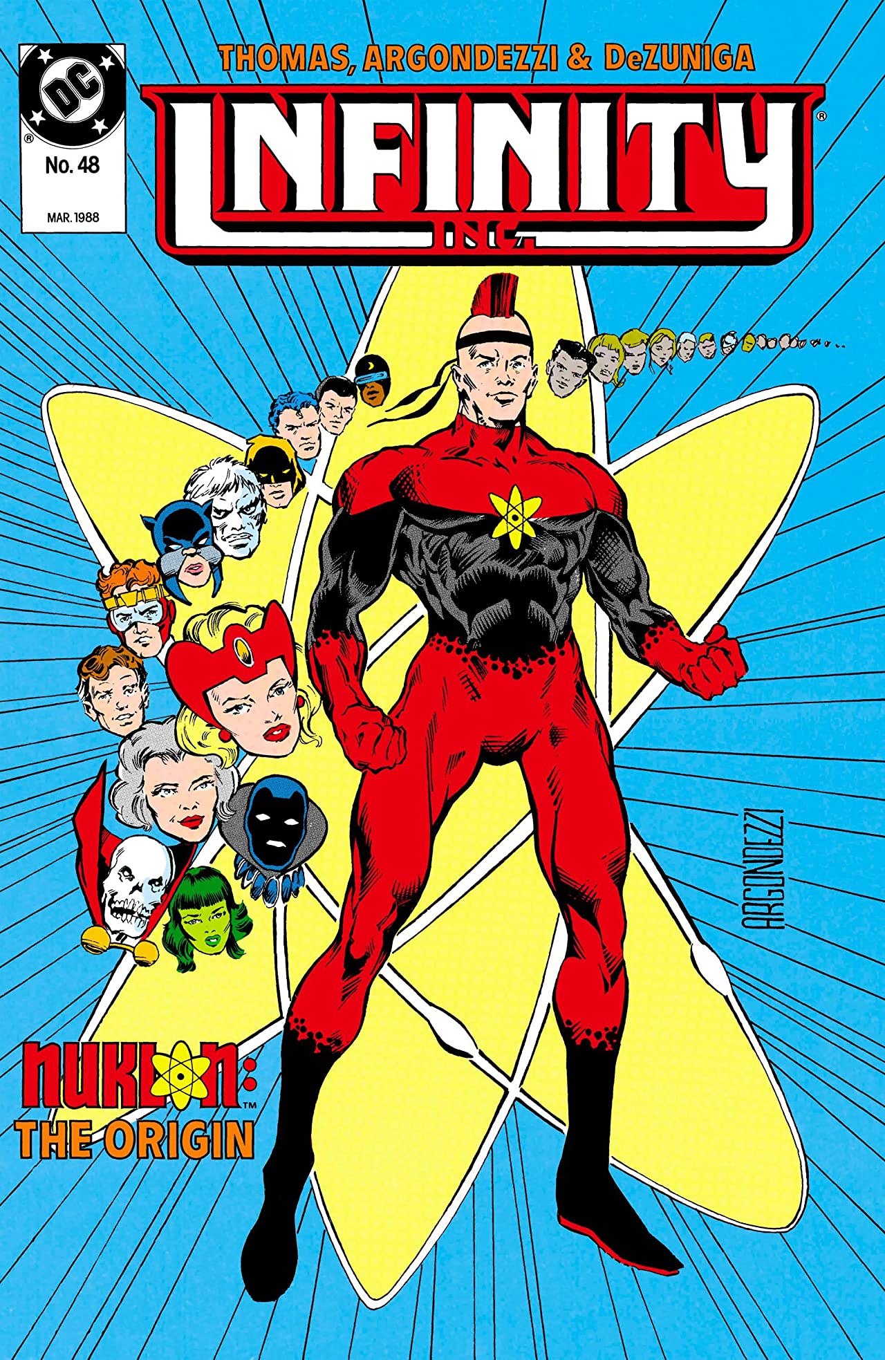 Infinity, Inc. (1984) #48 cover