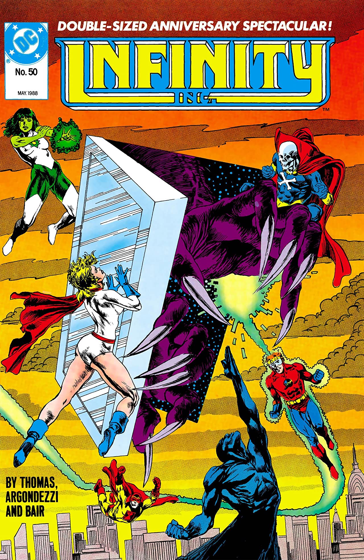 Infinity, Inc. (1984) #50 cover
