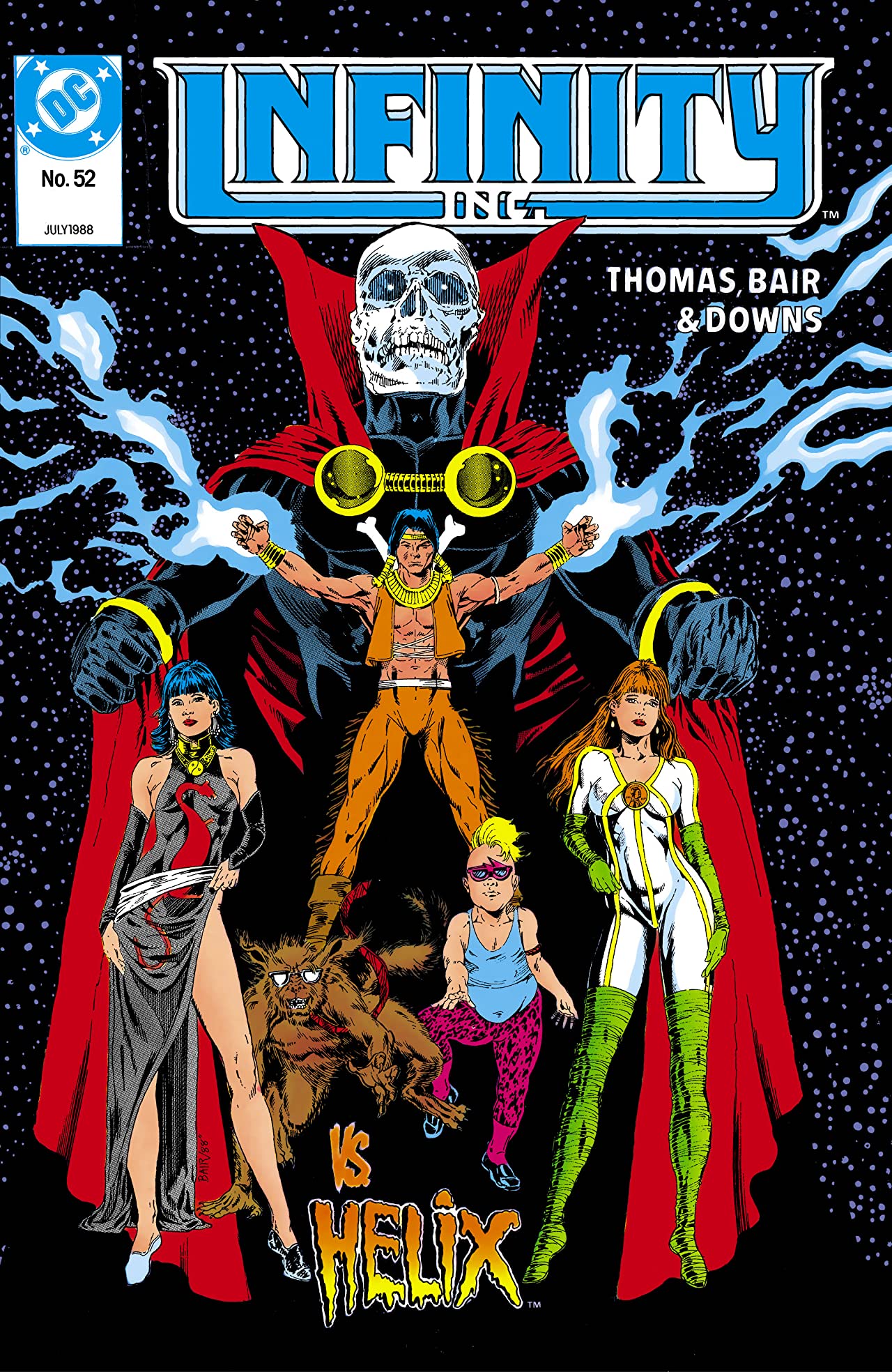Infinity, Inc. (1984) #52 cover