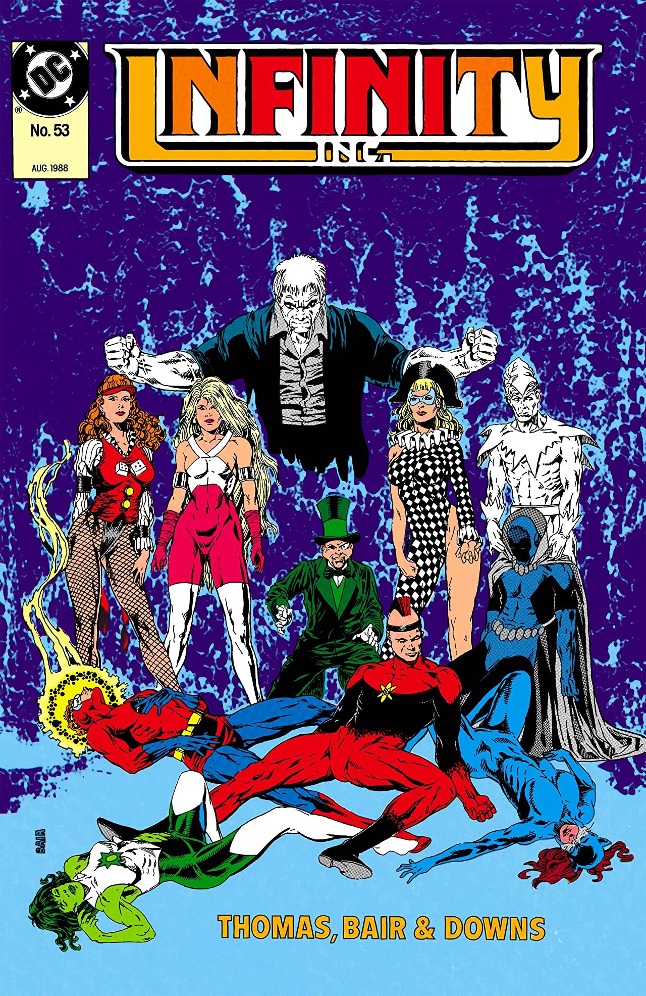 Infinity, Inc. (1984) #53 cover