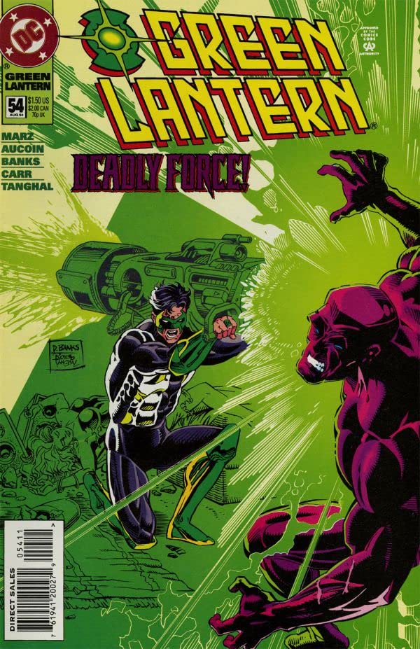Green Lantern #54 cover
