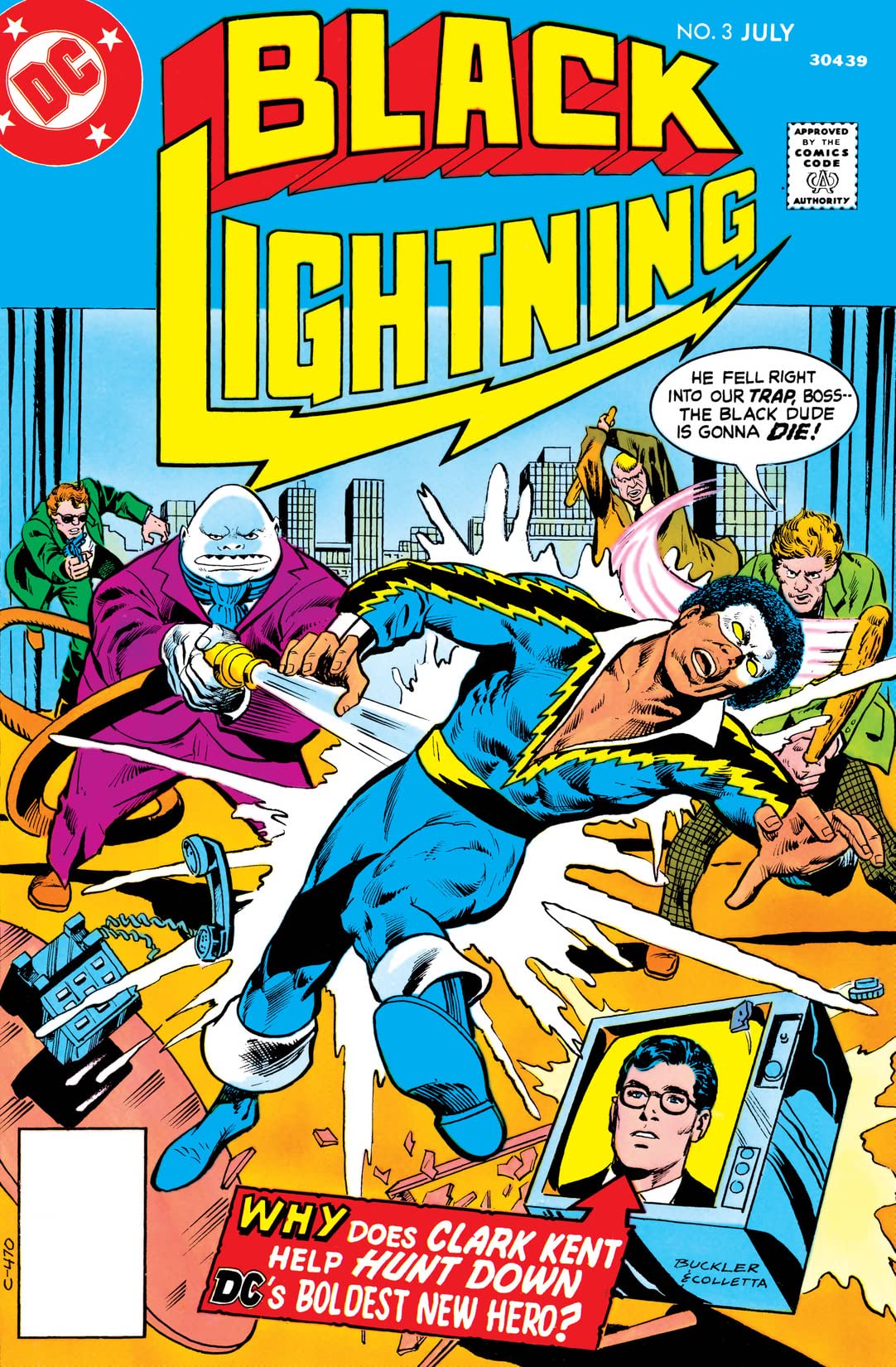 Cover of Black Lightning #3