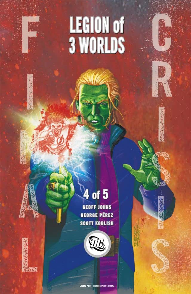 Cover of Final Crisis: Legion of Three Worlds #4