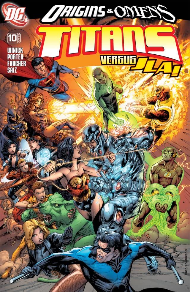 Titans (2008) #10 cover
