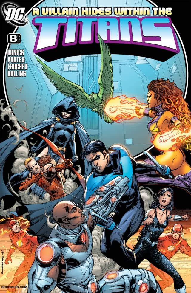 Titans (2008) #8 cover