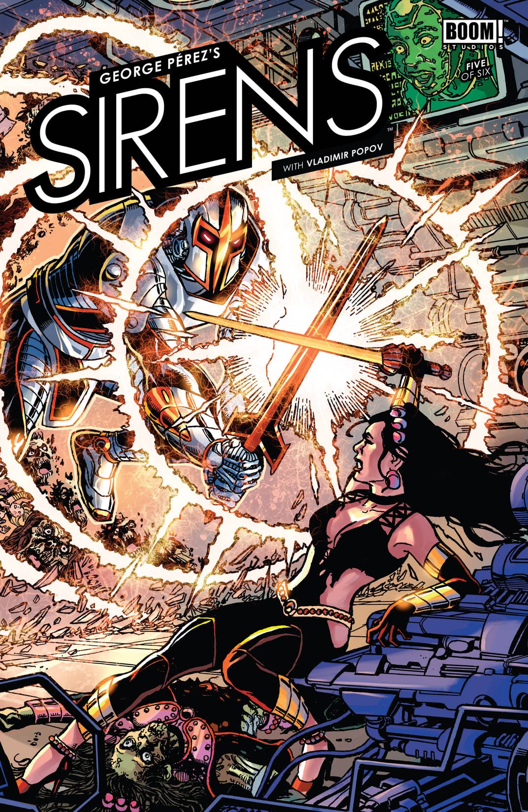 George Pérez's Sirens (2014) #5