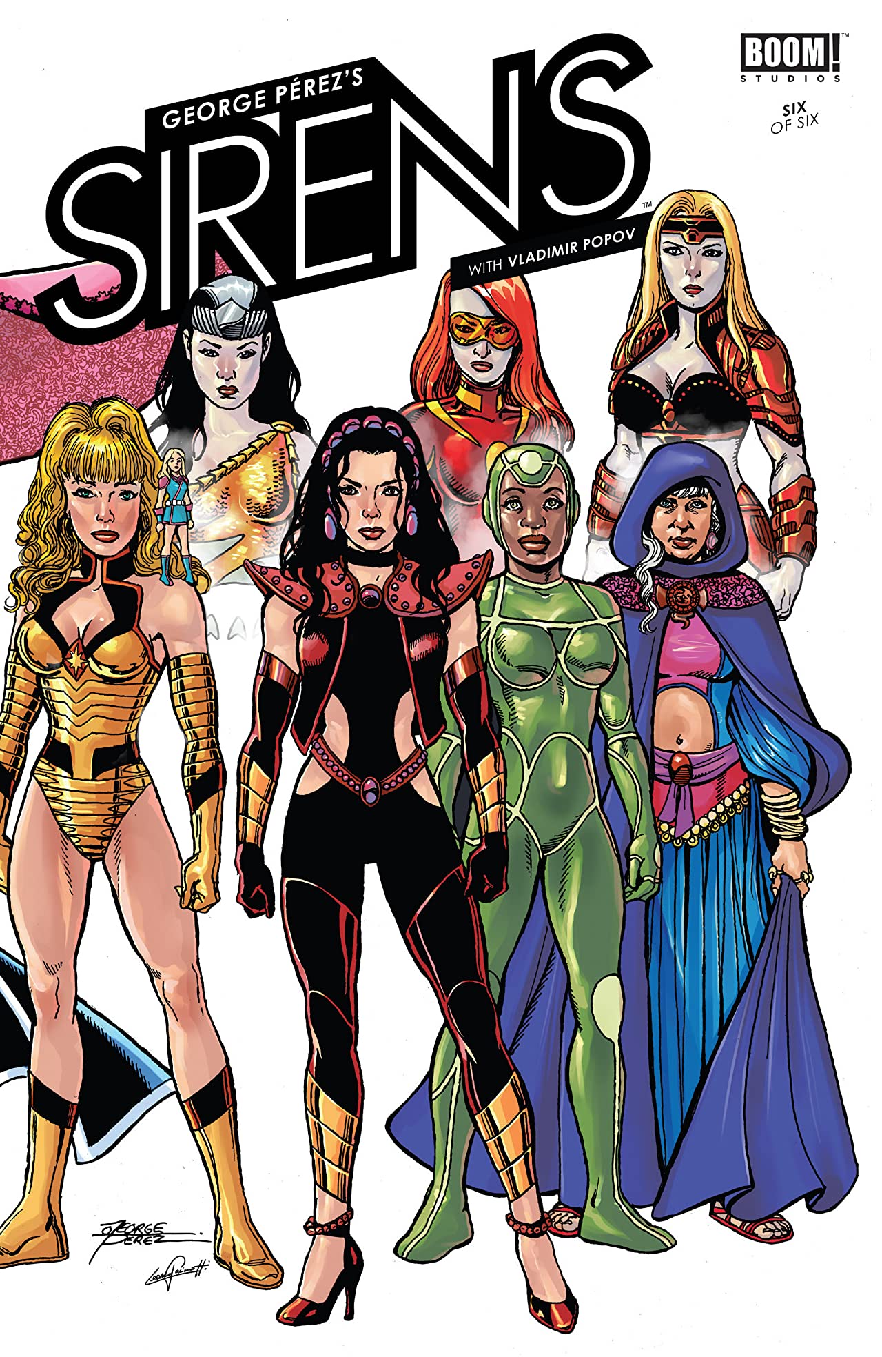 George Pérez's Sirens (2014) #6