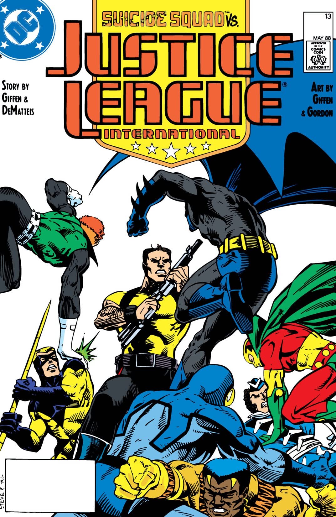 Cover of Justice League International