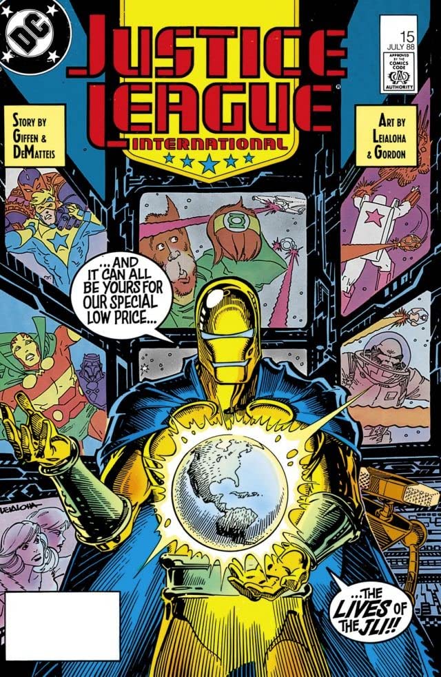 Cover of Justice League International