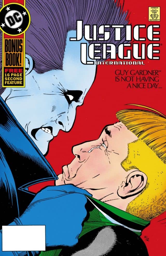 Justice League International (1987) #18 cover